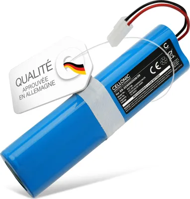 Image de CELLONIC 1x Batterie pour Aspirateur Compatible avec Rowenta X-Plorer Serie 75S+, X-Plorer Serie 70, X-Plorer Serie 75S, Compatible avec D043-INR-M26-4S1P - (2600mAh, 14.4V)