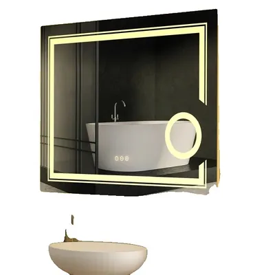 Produktbild von Intelligenter Badezimmerspiegel, LED-beleuchtet, Anti-Beschlag, 600cm x 800cm