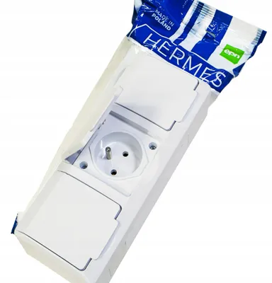 Produktbild von ELEKTRO-PLAST NASIELSK HERMES Hermetische Dreifachsteckdose Aufputz IP44