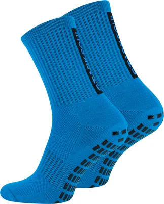 Produktbild von Stark Soul® Rutschfeste Sportsocken für Fußball & Sport,  Anti-Rutsch Grip-Socken für besseren Halt, Farbe: Blau, Gr: 35-38