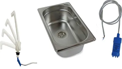 Immagine prodotto di Lavello 265x160x100+ Rubinetto acqua Pompa sommersa Lavello da campeggio T4 T5 T6