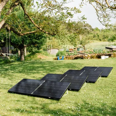 Produktbild von 1800 Watt, Garten, Bifazial Komplettset, Balkonkraftwerk,  Germany 5m Anschlusskabel, Hoymiles HMS-800-2WB