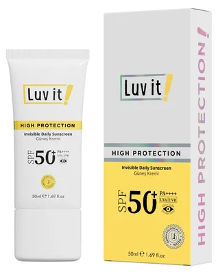 Produktbild von Sonnencreme LSF 50+ mit Centella Asiatica gegen Pigmentflecken – Luv it!