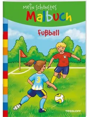 Produktbild von Mein schönstes Malbuch. Fußball