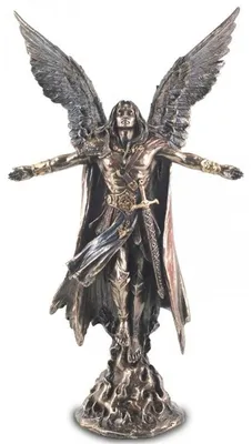 Aartsengel Uriel Harsfigur 28 cm, dekorative Statue