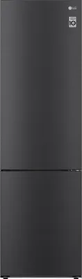 Produktbild von LG Kühl-/Gefrierkombination Serie 6 Matte Black 384 L Total No Frost GBP62MCNBC