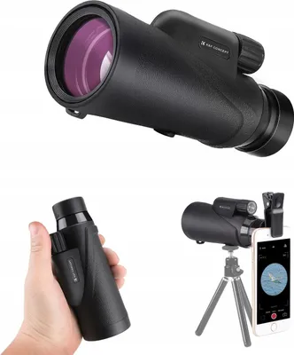 Obrázek produktu pro K&F ZOOM 8x 42mm BaK4 monokulár IP68 + pouzdro Stativ Držák telefonu
