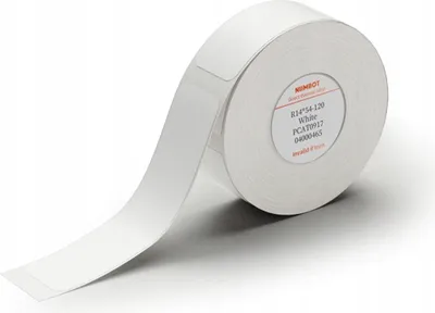 Produktbild von EDIBAZZAR | NIIMBOT Thermoetiketten 14x54mm WEISS 120 Stk