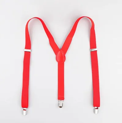 Productafbeelding van Go Go Gadget – Suspenders – Zakelijk – Riemen – Bruiloft – Feest – Suspenders – Rood