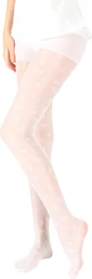 Produktbild von Giulia Kinder Mädchen Strumpfhose Jiuley 20 N1 Bianco 116-122