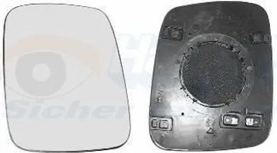 Produktbild von Van Wezel Außenspiegelglas links beheizbar für VW Transporter