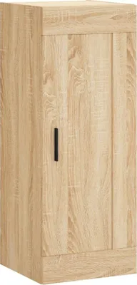 Obrázek produktu pro Nástěnná skříňka dub sonoma 34,5 x 34 x 90 cm kompozitní dřevo