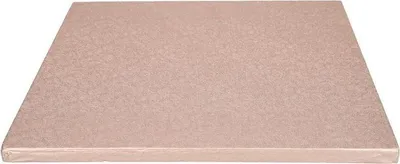 Produktbild von Tortenplatte 15mm quadratisch in Rosegold 30,5cm