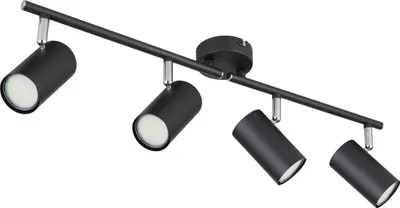 Zdjęcie produktu dla GLOBO 57914-4, Czarny, Chrom, Metal, IP20, I, GU10, LED