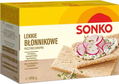 Immagine prodotto di Pieczywo lekkie błonnikowe Sonko 170 g