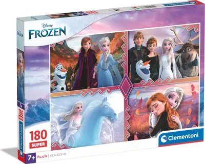 Obrázek produktu pro Clementoni Puzzle 180 dlk Super Frozen 29786