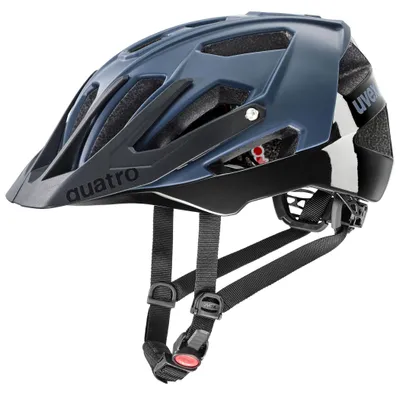Productafbeelding van uvex Quatro cc fiethelm, donkerblauw-zwart, mat, 56-61 cm