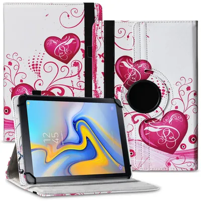 Produktbild von Tablet Hülle für Samsung Galaxy Tab A 10.5 Tasche Schutzhülle Case Cover DrehbarFarben:Motiv 5
