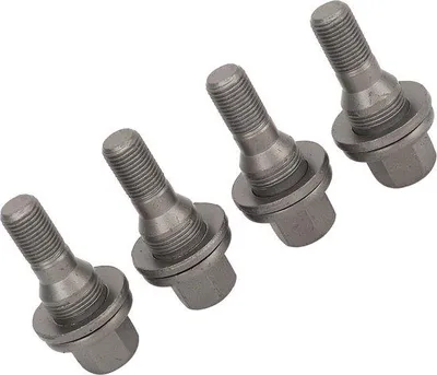 Immagine prodotto di Dadi esagonali da 17 mm per ruote, confezione da 4 pezzi - Ricambi