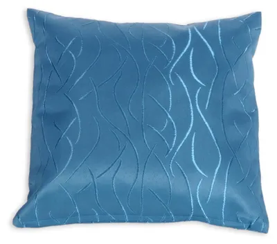 Produktbild von Kissenhülle #257 Damast Streifen 40x40cm hellblau