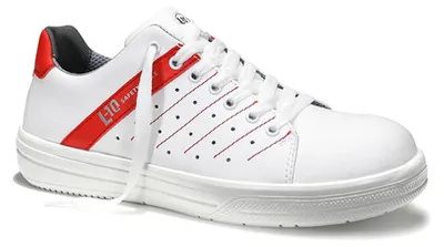 Produktbild von Elten Berufshalbschuh NORRIS white-red Low ESD O1, Gr. 47