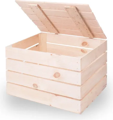 Produktbild von Nové drevené debny na ovocie debny na víno debny na jablká drevené debny prírodné 50x40x30cm