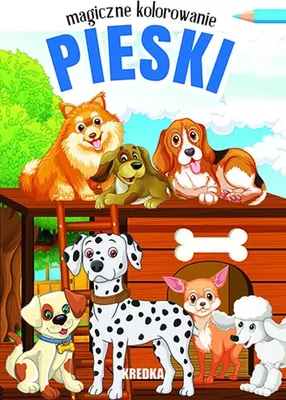 Image de Książeczka Pieski Magiczne Kolorowanie dla Dzieci