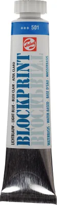 Image de Talens Blockprint Tube 20ml bleu clair 501