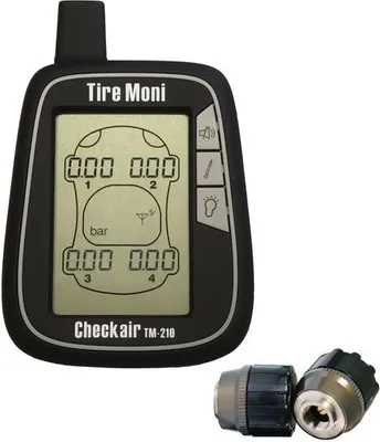 Produktbild von Reifendruck Kontrollsystem TireMoni TM-100-2, 2 Sensoren bis 5,5 Bar