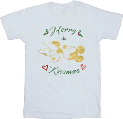 Produktbild von Disney - "Merry Kissmas" T-Shirt für Herren BI42162 (XL) (Weiß)