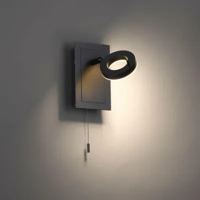 Productafbeelding van LED-badkamerspot SILEDA 9785-13 van Paul Neuhaus, met snoerdimmer