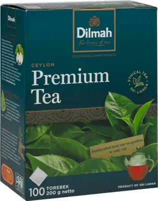 Zdjęcie produktu dla Dilmah Ceylon Premium Tea 100x2 g