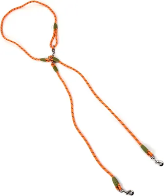 Produktbild von Freihaendige Hundeleine, Nylon-Trainingsleine fuer Haustiere mit reflektierenden Naehten, verstellbare Umhaengeleine fuer kleine, mittelgrosse und grosse Hunde