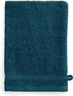 Produktbild von Bath Basics waschlappen/waschhandschuh 16x21cm dunkelblau (4 stück)