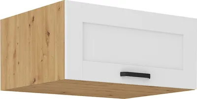 Produktbild von Kondela Oberer Küchenschrank Lula 80 NAGU-36 1F – Weiß / Artisan-Eiche