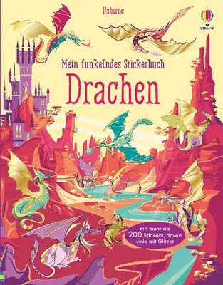 Produktbild von Mein funkelndes Stickerbuch: Drachen