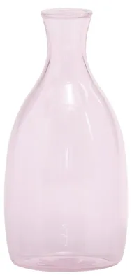 Vase 35 cm, rosa – dekorative Tischvase