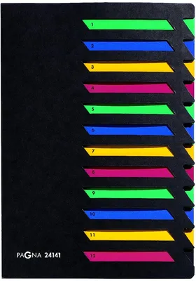 Produktbild von Deskorganizer 12 Fächer schwarz Packung mit 50 Stück