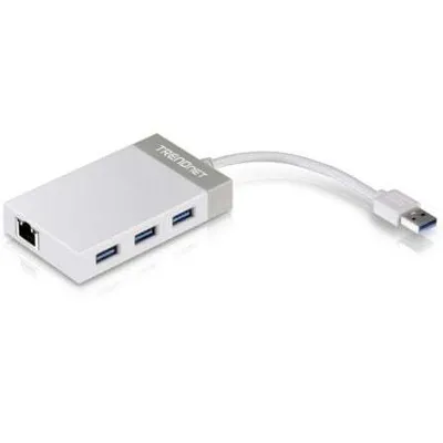 Image de TRENDnet USB 3.0 zu 1* Gbit Ethernet Adapter und 3* USB 3.0