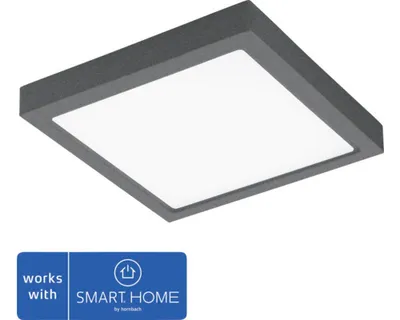 Zdjęcie produktu dla EGLO Argolis-C, Inteligentne światło sufitowe, Bluetooth, Antracyt, Biały, Plastik, Wielo, 2700 K