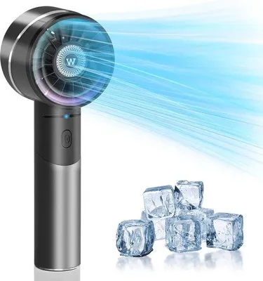 Obrázok produktu pre Malý prenosný čierny ventilátor