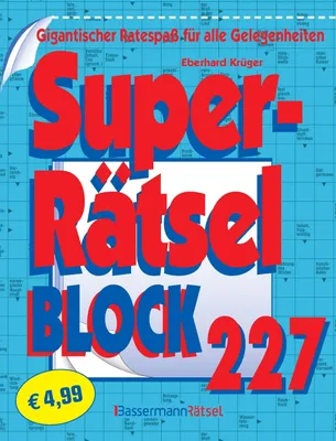 Produktbild von Krüger, E: Superrätselblock 227