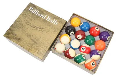 Produktbild von Billardballenset 16 Stück - Harz - Durchmesser 5,72 cm - Hohe Reibungsbeständigkeit