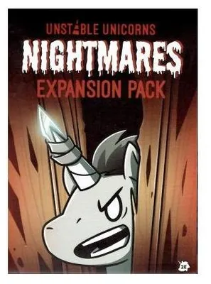 Zdjęcie produktu dla Asmodee Unstable Unicorns Nightmares Expansion, Gra karciana, 14 lat(a)