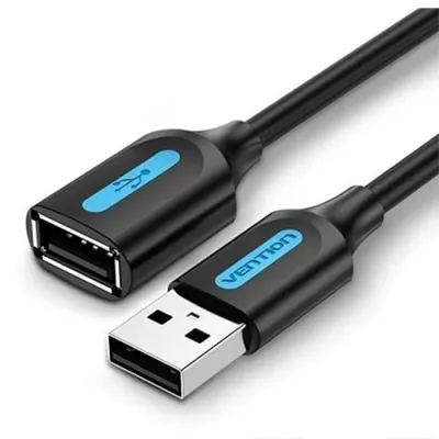 Produktbild von Vention CBIBF, 1 m, USB A, USB A, USB 2.0, 0,48 Gbit/s, Schwarz