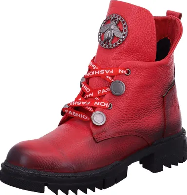 Produktbild von 2 Go Fashion Damen Schnürboot rot