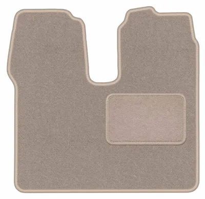 Produktbild von Fahrermatte Velours für MAN TGX 2007- (Transporter) – 1-tlg, Beige, passgenau – Wielganizator LUX
