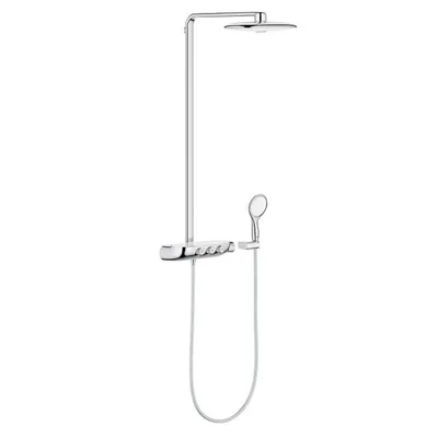 Produktbild von GROHE 26250LS0 Duschsystem Rainshower Smart Control 360 Duo 26250 chrom/moon white