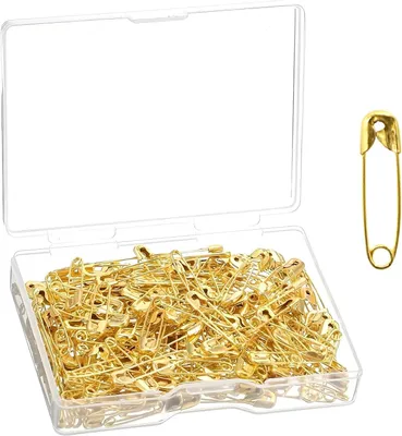 Obrázok produktu pre Zatváracie špendlíky 19 mm, 500 kusov, nehrdzavejúci kov, na šitie