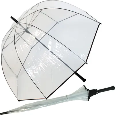 Image de Grand parasol transparent pour 2 personnes